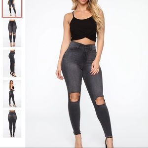 Fashion Nova “All For You High Rise Jeans”. Size 11